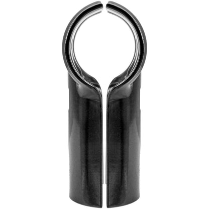Black Chain Link Fence End Rail Panel Clamps for 1-3/8" and 1-5/8" Pipe. Add Extensions to Existing Fence or Connecting Fence Panels