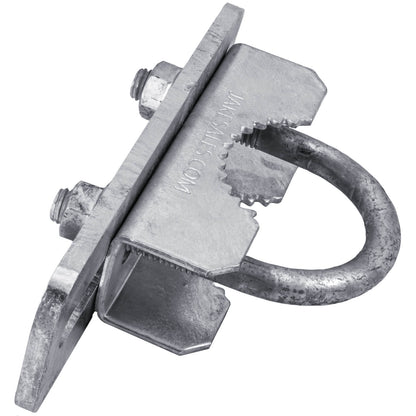 Adjustable Gate Stopper for Chain Link Fences
