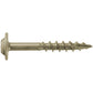 #7 Interior / Exterior Coated Round Head - Wood Screw with Torx/Star Drive Head.