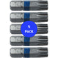T40 (T-40) Torx/Star Driver Bit - Color Coded T40 Torx/Star Drive Bit for Screws and Fasteners Requiring T40 (T-40) Size Bits