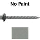 12 x 2-1/2" Metal ROOFING SCREWS - Hex Washer Head - Self starting/self tapping - EPDM washer. Colored head.