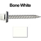 12 x 2"  Stainless Steel Metal Roofing Screw - Hex ReGrip Washer Head - Self starting/self tapping - EPDM washer. Colored head.