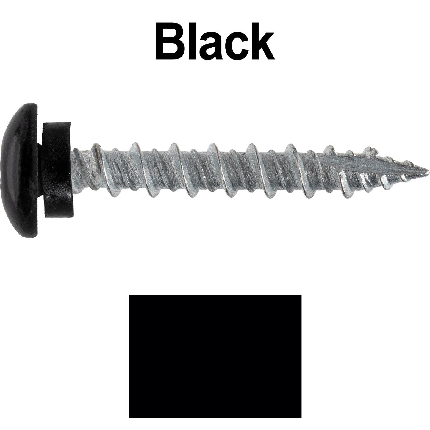 10 x 1-1/2” LOW PROFILE Star Head Roofing Screws - HI-LO Thread - Metal To Wood - T25 Torx Drive Head - EPDM washer