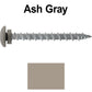 10 x 2" LOW PROFILE Star Head Roofing Screws - HI-LO Thread - Metal To Wood - T25 Torx Drive Head - EPDM washer.
