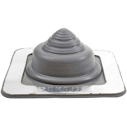 GRAY Square Base EPDM Flexible Pipe Flashing
