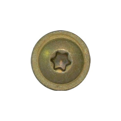 7 x 2" Bronze Star Multipurpose Exterior Coated Modified Truss Head Cabinet Wood Screw, Torx Drive (OVERSTOCK)