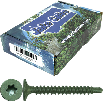 #10 Cement Board Torx/Star Head Screws DRILL POINT for Fastening Cement Backer Board/Cement Board/Tile Board - Torx/Star - T-25 Torx Head