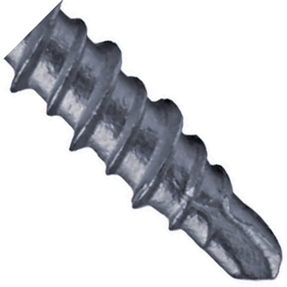 #10 x 2" Mini Driller Sheet Metal Roofing Screw - Hex Washer Head -  Self starting metal to wood siding screws. EPDM washer. Colored head.