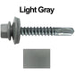 #12x1-1/2" Metal to Metal Type #3 Hex Head Drill Point Metal to Metal Roofing Screws. 9/16" EPDM Washer (250 Screws)