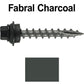 12 X 1-1/2" Metal Roofing Screws For OSB and Plywood - Galvanized Metal to Wood Type 17 Tip - 1/4" Hex Head - Assembled EPDM Washer