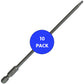 T10 (T-10) Torx/Star Driver Bit - Color Coded Torx/Star Drive Bit for Screws and Fasteners Requiring T10 (T-10) Size Bits