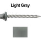 12 x 2-1/2" Stainless Steel Metal Roofing Screw - Hex Washer Head - Self starting/self tapping - EPDM washer. Colored head.