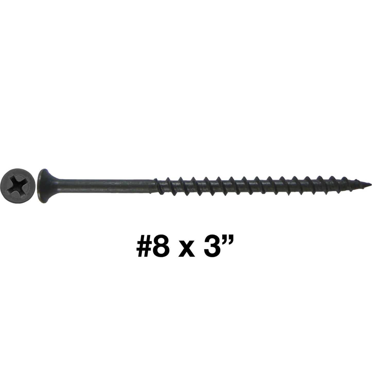 Gray Phosphate Coarse Thread Drywall Screws - Drywall, Gypsum board, Sheet rock, Plasterboard Screws. Use for all purpose wood screws.