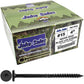 #15 Black Wafer Head Structural Lag Screws. Used for Log Construction, Timber Framing, Laminated Beams and Pole Barns Among Other Uses. T-30 Torx/Star Drive