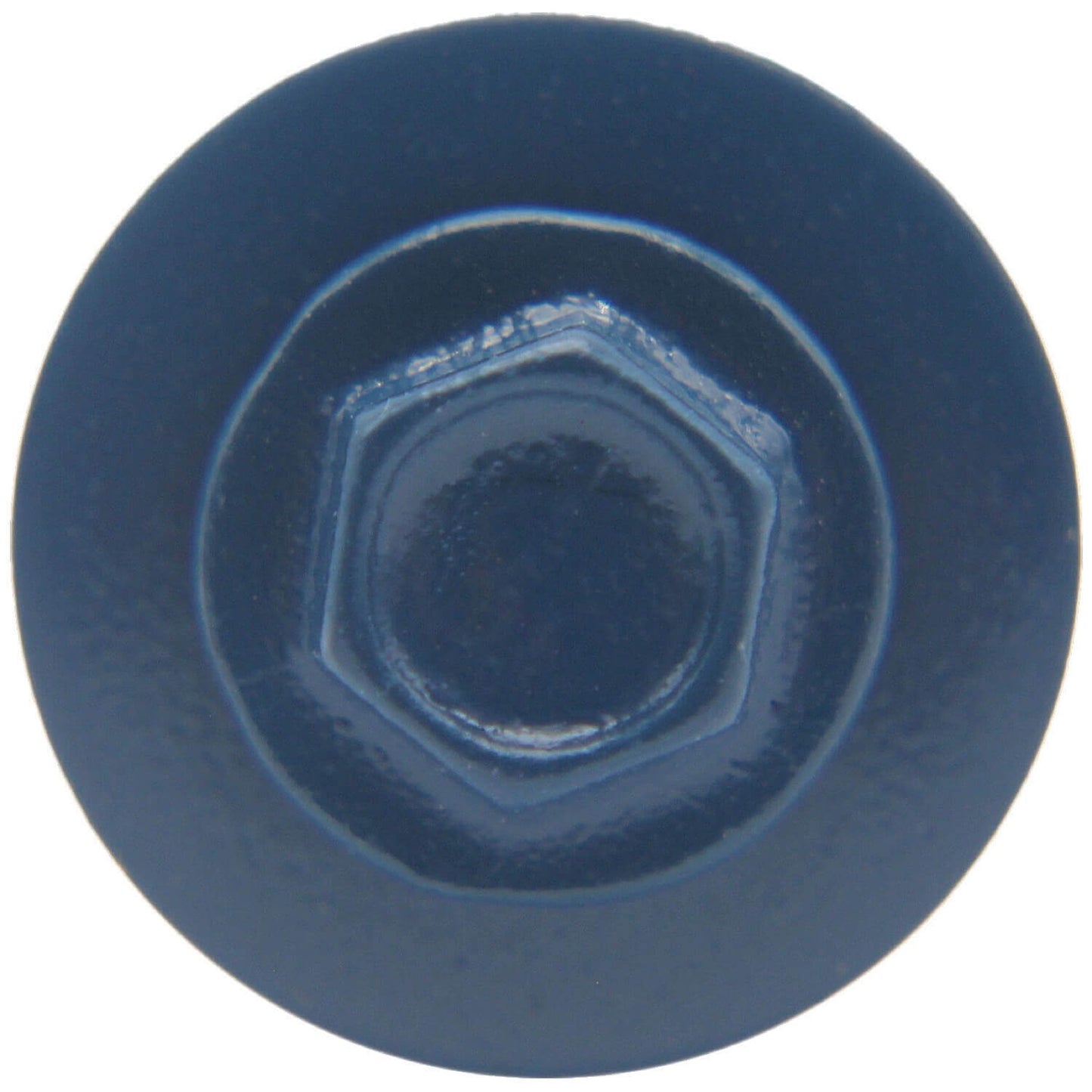 #10 X 1" HI-LO Zinc Aluminum Cap Metal Roofing Screws - Hex Washer Head - Self starting/self tapping - EPDM washer. Colored head.