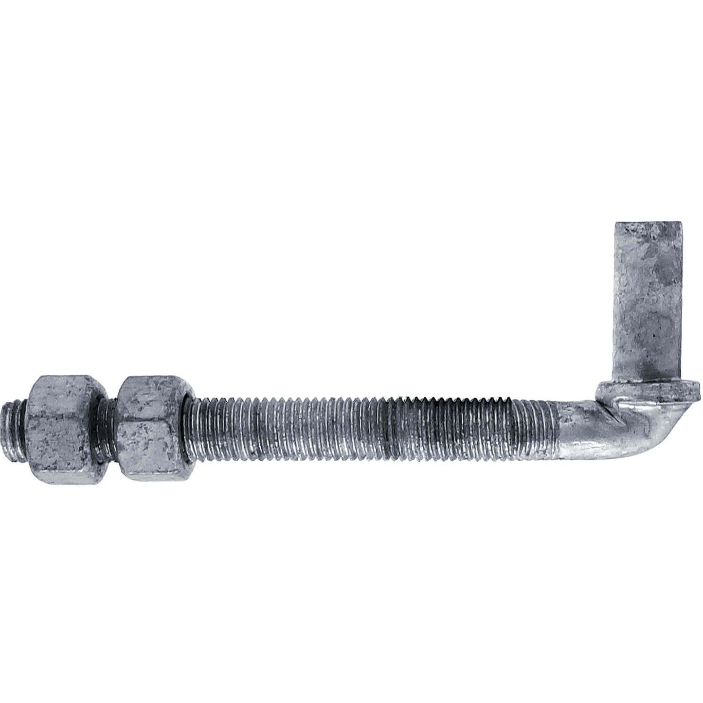 J-Bolt Post Hinge - Hinge Bolts Thru the Post Includes Nuts - J-Bolt Hinge has 5/8" Male Pin - Fence Bolt Though Post Hinge