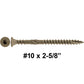 Soft Wood Deck Screws - Exterior Corrosion Resistant