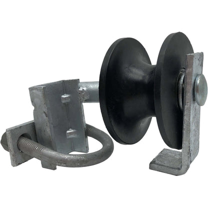 Chain Link Fence Rolling Gate Track Wheel - Steel and Nylon Options