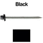 #9 x 3" Stainless Steel Metal Roofing Screws - Hex Washer Head - Self starting/self tapping - EPDM washer. Colored head.