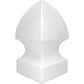 White Vinyl Post Caps – For 4" & 5" Vinyl Fence Posts