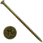 #10 x 4" YELLOW ZINC COARSE THREAD Drywall, Gypsum board, Sheet rock, Plasterboard Screws.(OVERSTOCK)