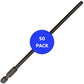 T25 (T-25) Torx/Star Driver Bit - Color Coded  Torx/Star Drive Quick Change Shank Bit for Screws and Fasteners Requiring T25 (T-25) Size Bits