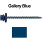 #10 x 3" Mini Driller Sheet Metal Roofing Screw - Hex Washer Head -  Self starting metal to wood siding screws. EPDM washer. Colored head.