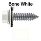 17 x 1"  Metal Roofing Screws - Metal Panel to Metal Purlins and Recovery Screws - Hex Washer Head - EPDM washer.