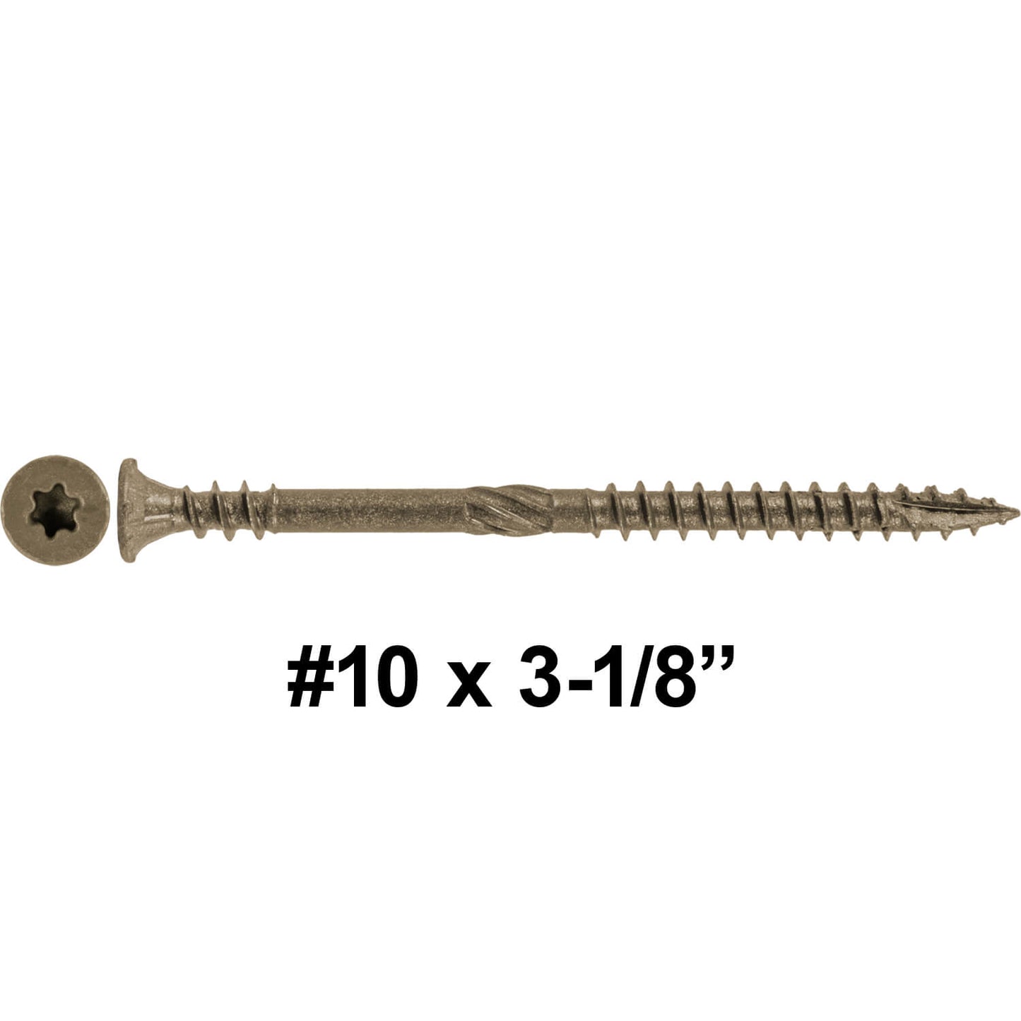 Soft Wood Deck Screws - Exterior Corrosion Resistant