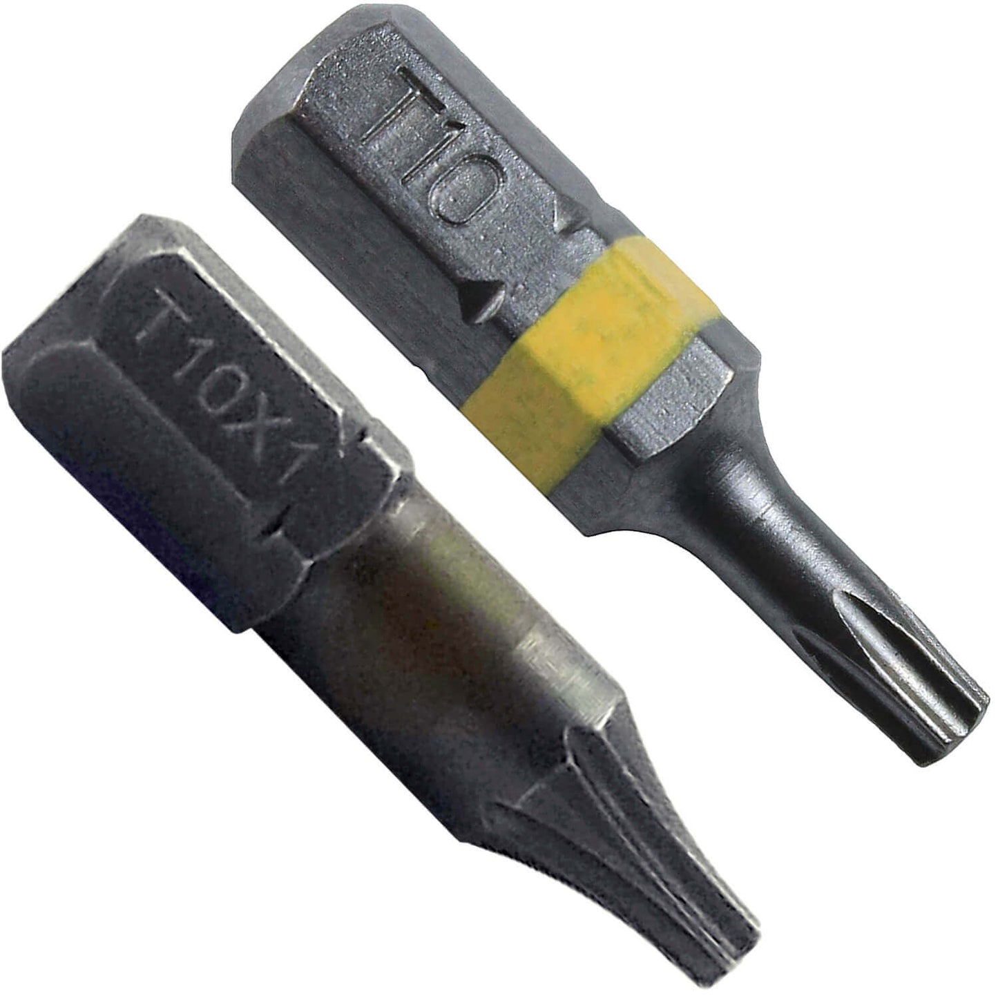 T10 (T-10) Torx/Star Driver Bit - Color Coded Torx/Star Drive Bit for Screws and Fasteners Requiring T10 (T-10) Size Bits