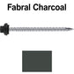 10 X 3“ HI-LO Zinc Aluminum Cap Metal Roofing Screws - Hex Washer Head - Self starting/self tapping - EPDM washer. Colored head.