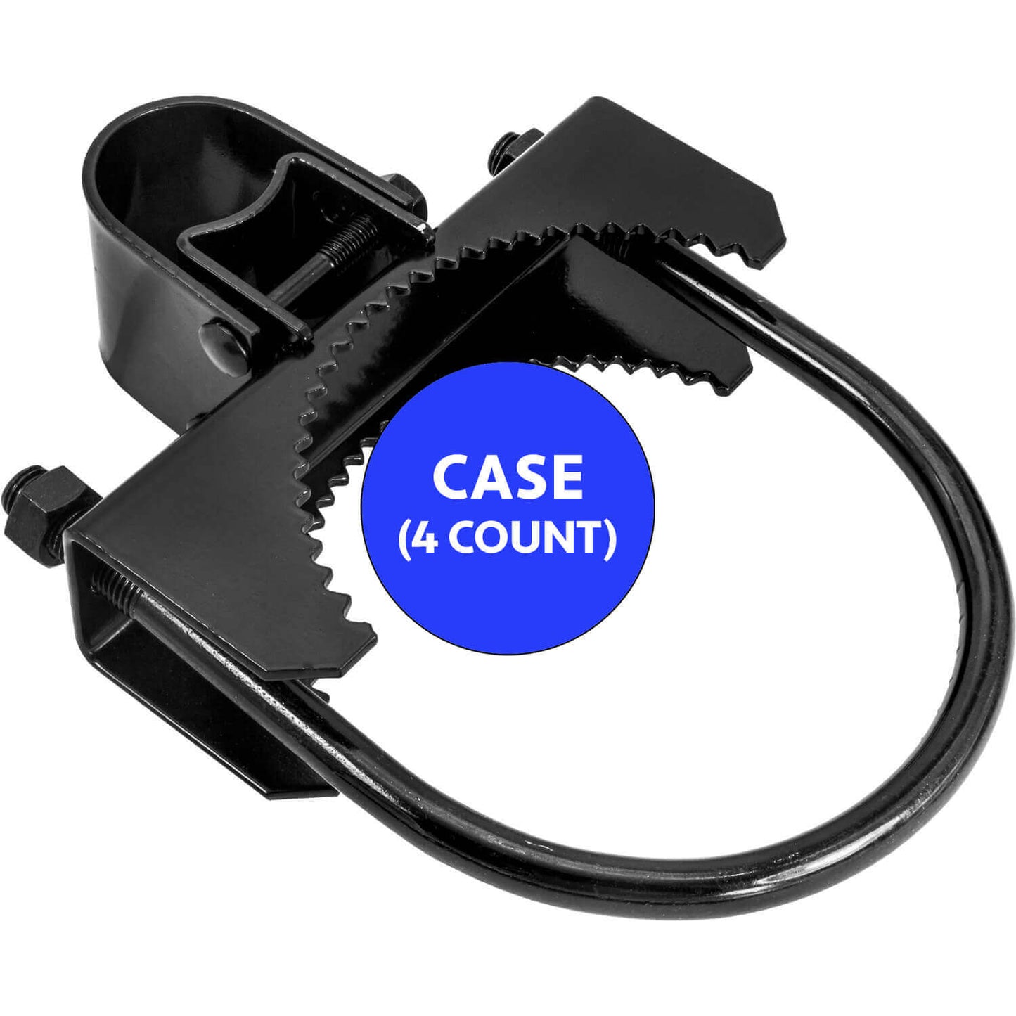 BLACK BULL DOG GATE HINGE - Commercial Heavy Duty - Chain Link Fence Gate Hinge