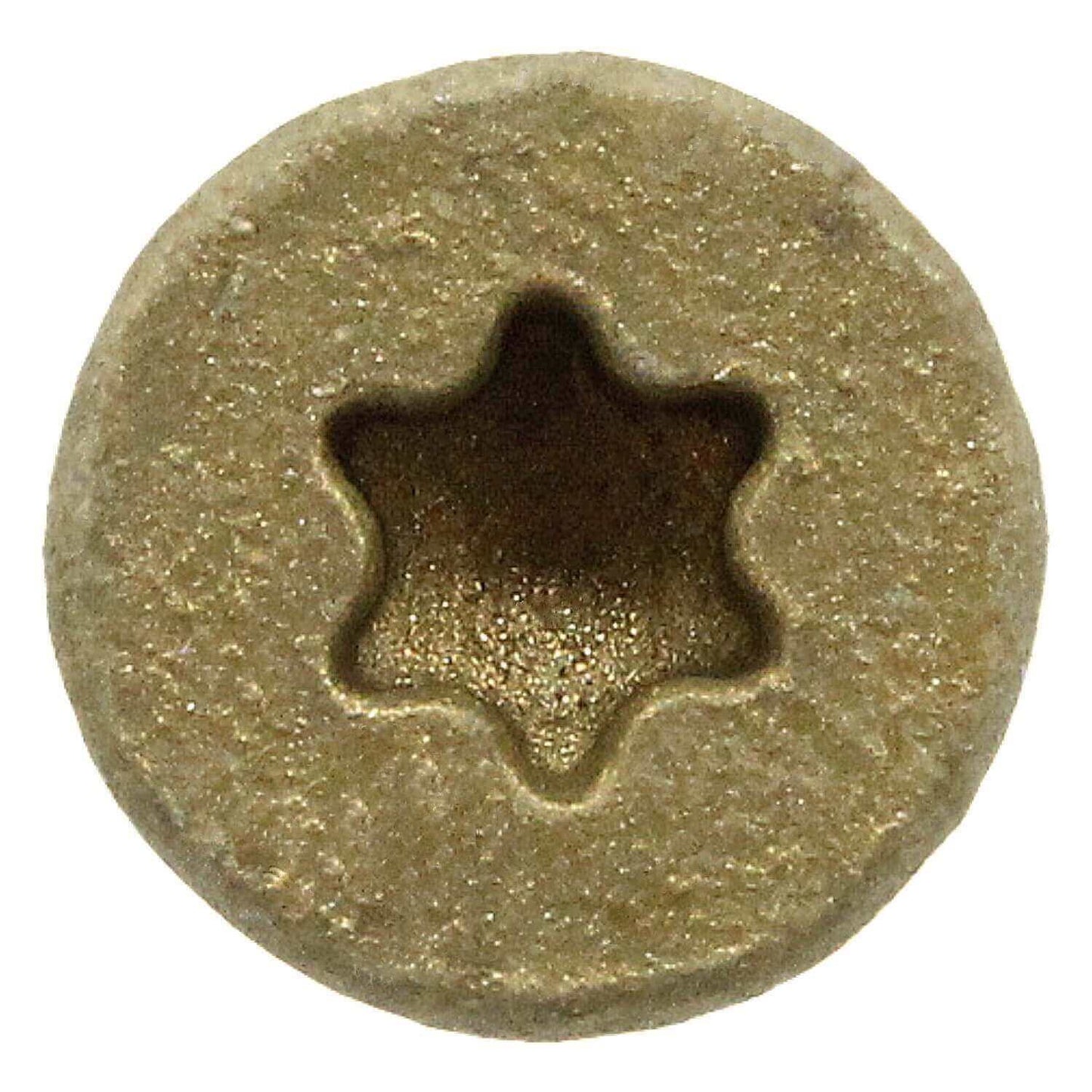 #9 x 1-1/2" - 3-1/8" Bronze Exterior Coated Wood Screw Torx/Star Drive Head - Multipurpose Exterior Coated Torx/Star Drive Wood Screws