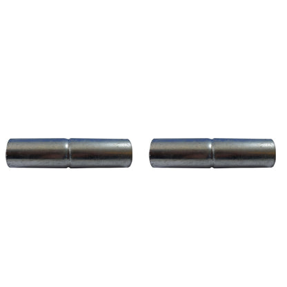 Top Rail Sleeve fits Over top rail to join together another top rail of equal diameter. Top Rail Sleeves can also be called a chain link fence Top Rail Connector or Top Rail Adapter