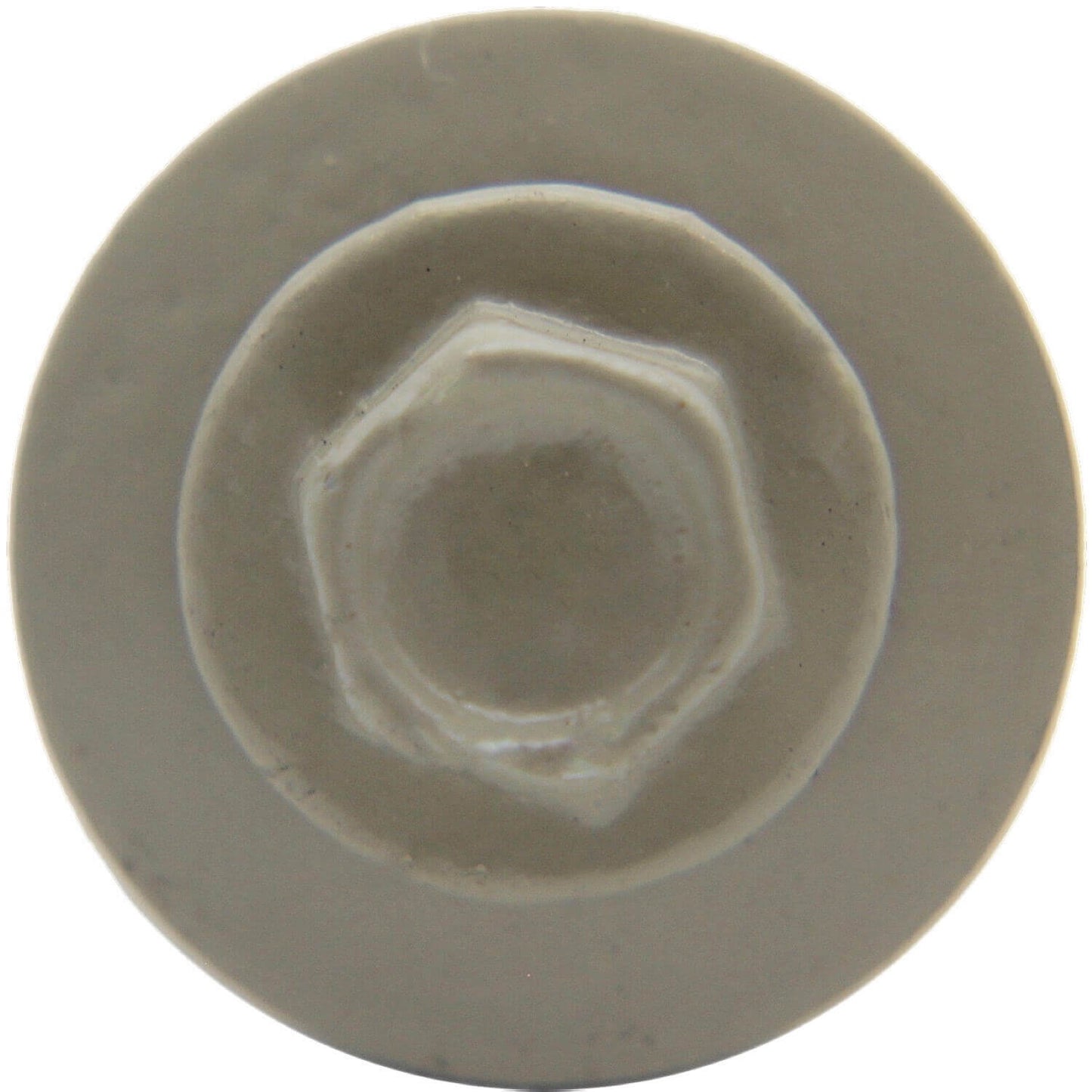 #10 X 1" HI-LO Zinc Aluminum Cap Metal Roofing Screws - Hex Washer Head - Self starting/self tapping - EPDM washer. Colored head.