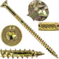 #10 x 3" Gold Star Wood Screw, T-30 Torx Drive, Flat Head - (Pallet of 48 x Full Boxes) ~72,000 Screw Count