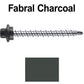 10 x 2” Stainless Steel Mini Driller Sheet Metal Roofing Screw - Hex Washer Cap - Self starting metal to wood siding screws - EPDM washer. Colored head.