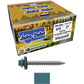 #12 x 2" RE-GRIP METAL ROOFING SCREWS - Hex Washer Head - Self starting/self tapping - EPDM washer. Colored head.
