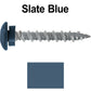 10 x 1-1/2” LOW PROFILE Star Head Roofing Screws - HI-LO Thread - Metal To Wood - T25 Torx Drive Head - EPDM washer