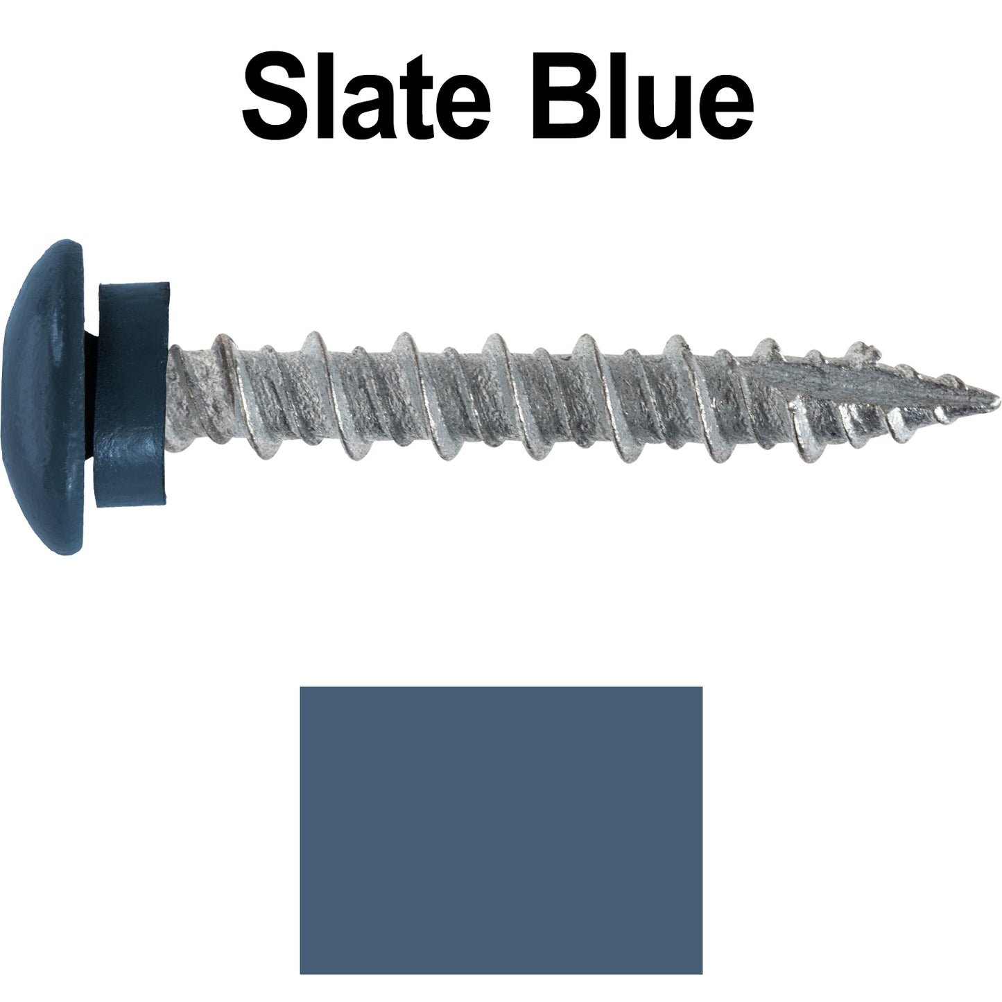 10 x 1-1/2” LOW PROFILE Star Head Roofing Screws - HI-LO Thread - Metal To Wood - T25 Torx Drive Head - EPDM washer