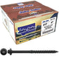 #17 Heavy-Duty Black Timber, Log & Structural Wood Screws - Exterior Coated - Use for Fastening Ledger Boards, Large Timbers, Logs and more.