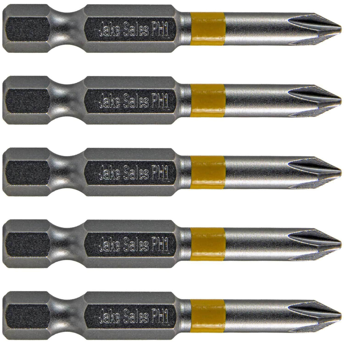 Phillips Driver Bits - with 1/4" Quick Change Shank