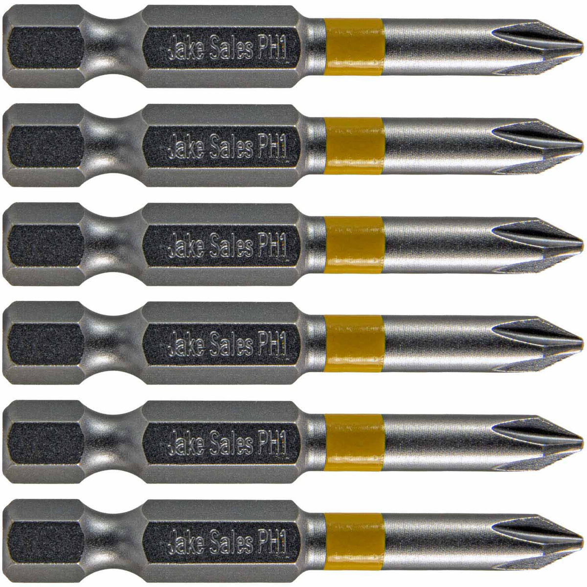 Phillips Driver Bits - with 1/4" Quick Change Shank