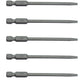 T15 (T-15) Torx/Star Driver Bit - Color Coded Torx/Star Drive Bit for Screws and Fasteners