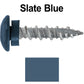 10 X 1" - LOW PROFILE Star Head Roofing Screws - HI-LO Thread - Metal To Wood - T25 Torx Drive Head - EPDM washer.