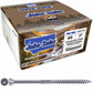#9 Silver Star Stainless Steel TRIM HEAD Screw Torx/Star Head  - Stainless Steel TRIM HEAD Wood Screws