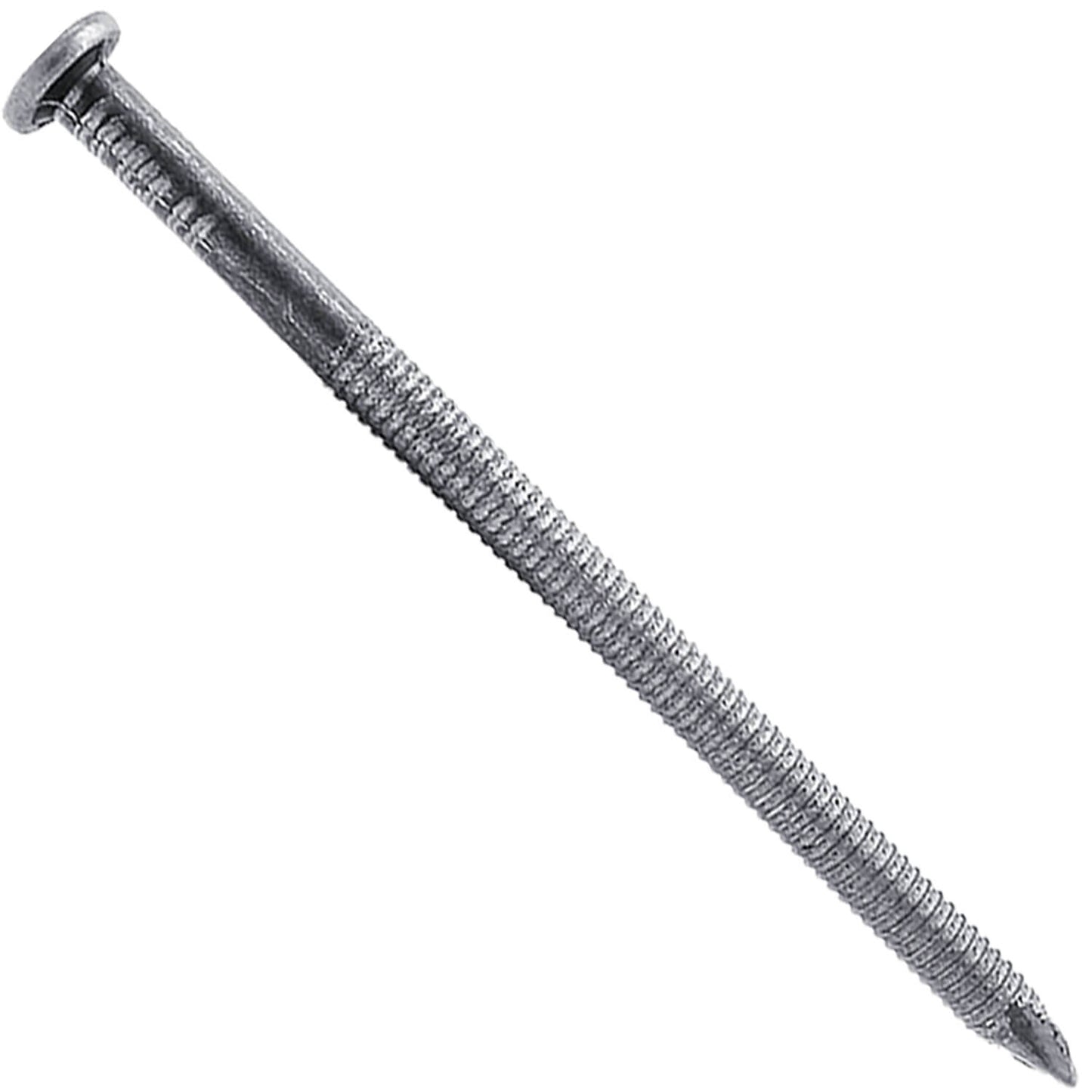 Ring Shank Common Bright and Spike Nails - Used for landscaping timbers, railroad ties, pole barns and load bearing structures