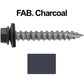#14 x 1-1/2" Metal ROOFING SCREWS - Hex Washer Head - Self starting/self tapping - EPDM washer. Colored head.
