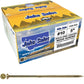 #10 Gold Star/Torx Drive Zinc Coated T-25 Flat Head Wood Screws