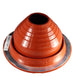 Dektite RED Round High Temp Silicone Flexible Pipe Flashing (Roof Jack, Pipe Boot Flashing)